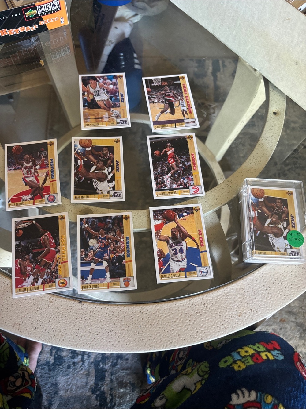 Vintage Basketball Trading Card Lot - 1991-1992 Upper deck
